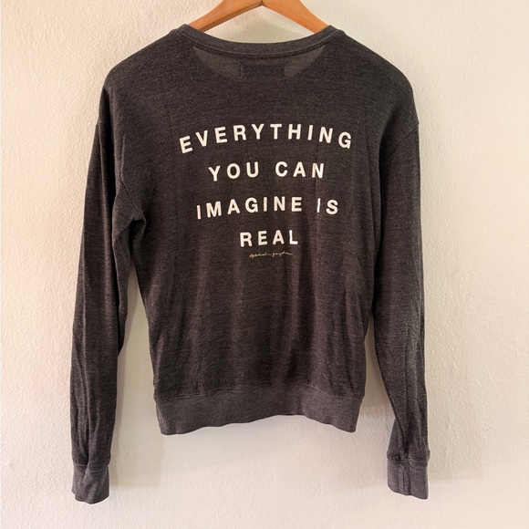 Spiritual Gangster Gray Crew Sweatshirt Sz Sm - Picture 7 of 7